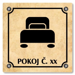 Pokoj, 100x100mm, pergamen, Kansas
